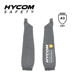 HYCOM カットレベル 3 立体シームレスニット耐切創アームカバースリーブ作業安全用
