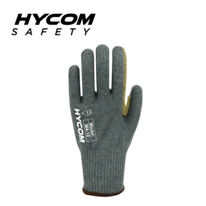 HYCOM 10G ANSI 4 アラミド耐切創手袋親指股強化耐熱手袋
