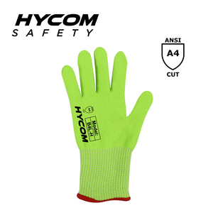 HYCOM ブレスカット 13G ANSI 4 耐切創手袋 食品グレード HPPE 作業手袋